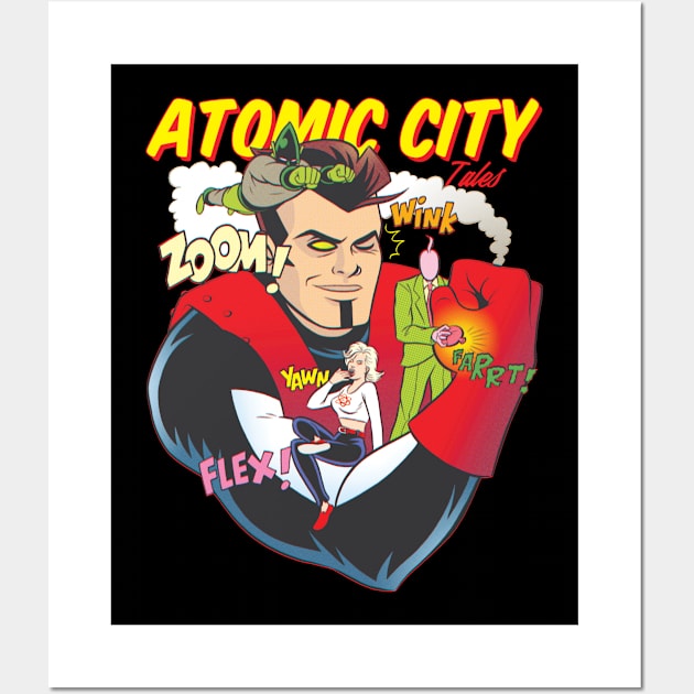 Atomic City Tales Wall Art by jaystephens